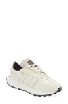Adidas Originals Retropy E5 Running Shoe In Off White/ Off White/ Gold