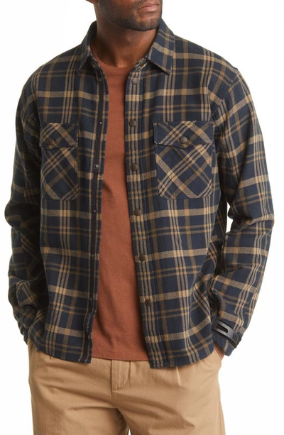 Rag & Bone Jack Checked Cotton Shirt In Blue