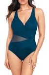 Miraclesuit Illusionist Circle One Piece Swimsuit In Nova