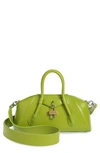 Givenchy Women's Mini Antigona Stretch Bag In Box Leather In Citrus Green