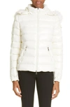 Moncler White Badyf Down Jacket In White