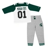 COLOSSEUM TODDLER COLOSSEUM GREEN/HEATHER GRAY MICHIGAN STATE SPARTANS JINGTINGLERS FOOTBALL V-NECK JERSEY T-S