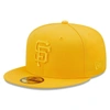NEW ERA NEW ERA GOLD SAN FRANCISCO GIANTS TONAL 59FIFTY FITTED HAT