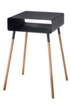 Yamazaki Tall Storage Table In Black