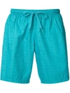 MOSCHINO logo print swim shorts,A6127230411889845