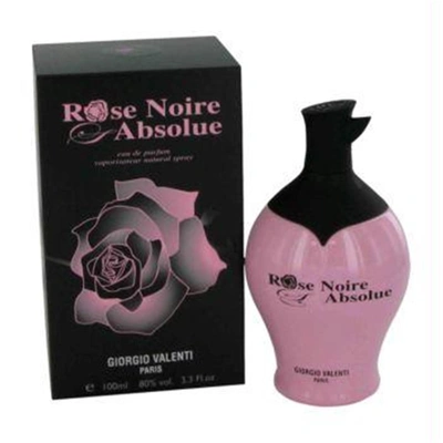 Giorgio Valenti Rose Noire Absolue By  Eau De Parfum Spray 3.4 oz In Pink