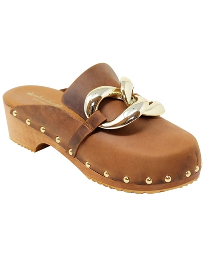 Charles David Siena Leather Clog In Nocolor