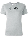 COMME DES GARÇONS PLAY LOGO PRINT T-SHIRT,P1T07111923337