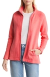 Tommy Bahama New Aruba Zip Front Stretch Cotton Jacket In Lt Pomodoro