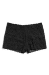 Hanky Panky Plus Size Signature Lace Retro Thong In Black