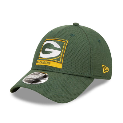 New Era Green Green Bay Packers Framed Af 9forty Snapback Hat