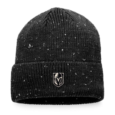 Fanatics Branded Black Vegas Golden Knights Authentic Pro Rink Pinnacle Cuffed Knit Hat