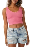 FREE PEOPLE INTIMATELY FP SOLID RIB BRAMI CROP TOP