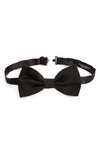 Dolce & Gabbana Silk Bow Tie In Black/ Red Print