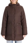 MODERN ETERNITY MODERN ETERNITY 3-IN-1 HYBRID QUILTED WATERPROOF MATERNITY PUFFER COAT