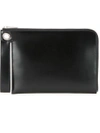 DION LEE DION LEE SLIT LOOP CLUTCH - BLACK,A8007R17PATENTBLACK11492926