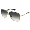 Dita Mach Six Dts121 01 Yellow Gold And Black Rhodium In Gold