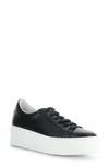 Bos. & Co. Mona Platform Slip-on Sneaker In Black Verona Leather