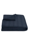 Matouk Augusta Coverlet, Full/queen In Navy