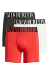 Calvin Klein 3-pack Boxer Briefs In 6it Exact