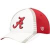 TOP OF THE WORLD TOP OF THE WORLD WHITE/CRIMSON ALABAMA CRIMSON TIDE ICONIC FLEX HAT