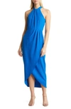 Julia Jordan Halter Midi Dress In Nocolor