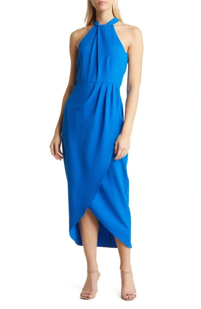 Julia Jordan Halter Midi Dress In Nocolor