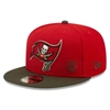 NEW ERA NEW ERA  RED/PEWTER TAMPA BAY BUCCANEERS  FLAWLESS 9FIFTY SNAPBACK HAT