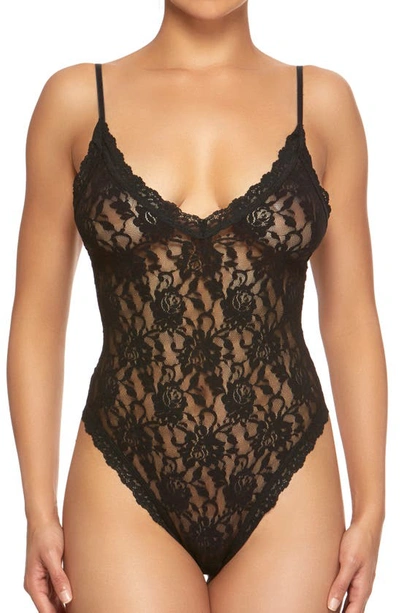 HANKY PANKY HANKY PANKY SIGNATURE LACE THONG BODYSUIT