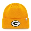 47 '47 GOLD GREEN BAY PACKERS SECONDARY BASIC CUFFED KNIT HAT
