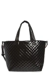 Mz Wallace Medium Metro Tote Deluxe In Black