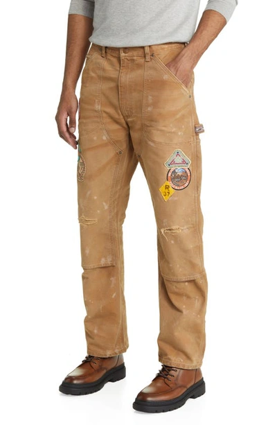 【極上】RRL Distressed Canvas Pants usa製 w29 Engineer Fit Distressed Canvas Pant