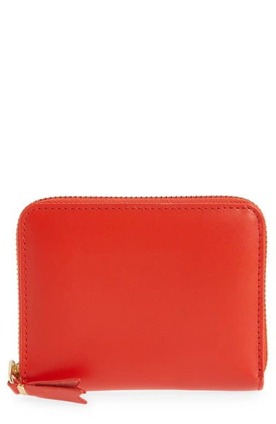 COMME DES GARÇONS CLASSIC LEATHER ZIP ACCORDION WALLET