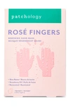 Patchology Women's Rosé Fingers Renewing Hand Mask