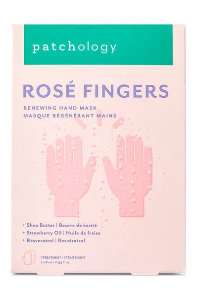 Patchology Women's Rosé Fingers Renewing Hand Mask