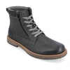 Vance Co. Metcalf Lace-up Ankle Boot In Pink