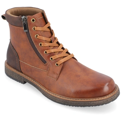 Vance Co. Metcalf Lace-up Boot In Brown