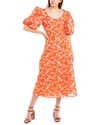 Keepsake Parallel Midi Dress In Red