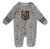 OUTERSTUFF INFANT HEATHER GRAY VEGAS GOLDEN KNIGHTS GIFTED PLAYER LONG SLEEVE JUMPER