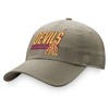Top Of The World Khaki Arizona State Sun Devils Slice Adjustable Hat In Khaki