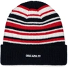 Fan Ink Black Cruz Azul Toner Cuffed Knit Hat In Navy
