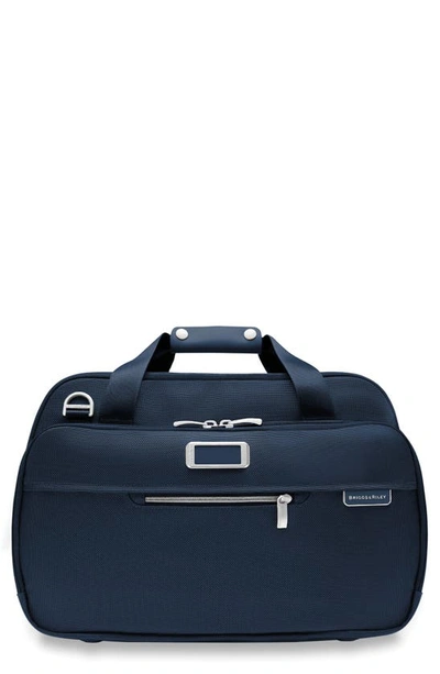 Briggs & Riley Baseline Expandable Cabin Bag In Navy