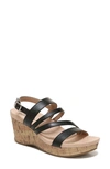 Lifestride Discover Wedge Sandal In Black