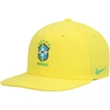 NIKE YOUTH NIKE YELLOW BRAZIL NATIONAL TEAM PRO SNAPBACK HAT