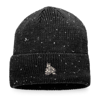 Fanatics Branded Black Arizona Coyotes Authentic Pro Rink Pinnacle Cuffed Knit Hat In Black