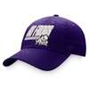 TOP OF THE WORLD TOP OF THE WORLD PURPLE TCU HORNED FROGS SLICE ADJUSTABLE HAT