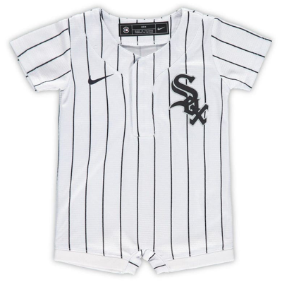 Nike Babies' Newborn And Infant Boys And Girls  White Chicago White Sox Official Jersey Romper