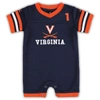 Colosseum Newborn & Infant  Navy Virginia Cavaliers Bumpo Football Romper In Navy