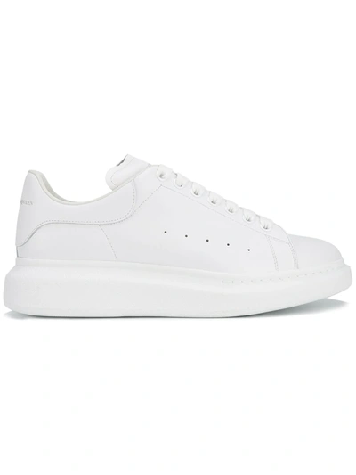 Alexander Mcqueen Off-white Daim Velour Oversized Trainers