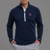 Zero Restriction 2023 Us Open Z425 1/4 Zip Pullover In Navy